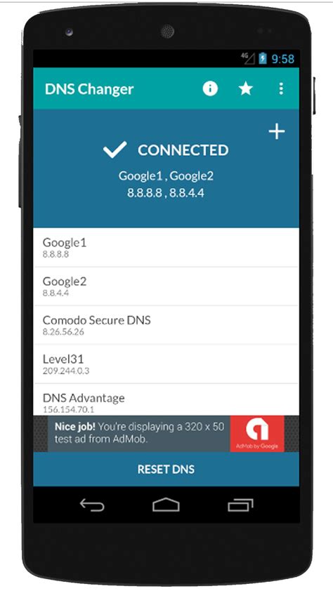 dns changer android apk